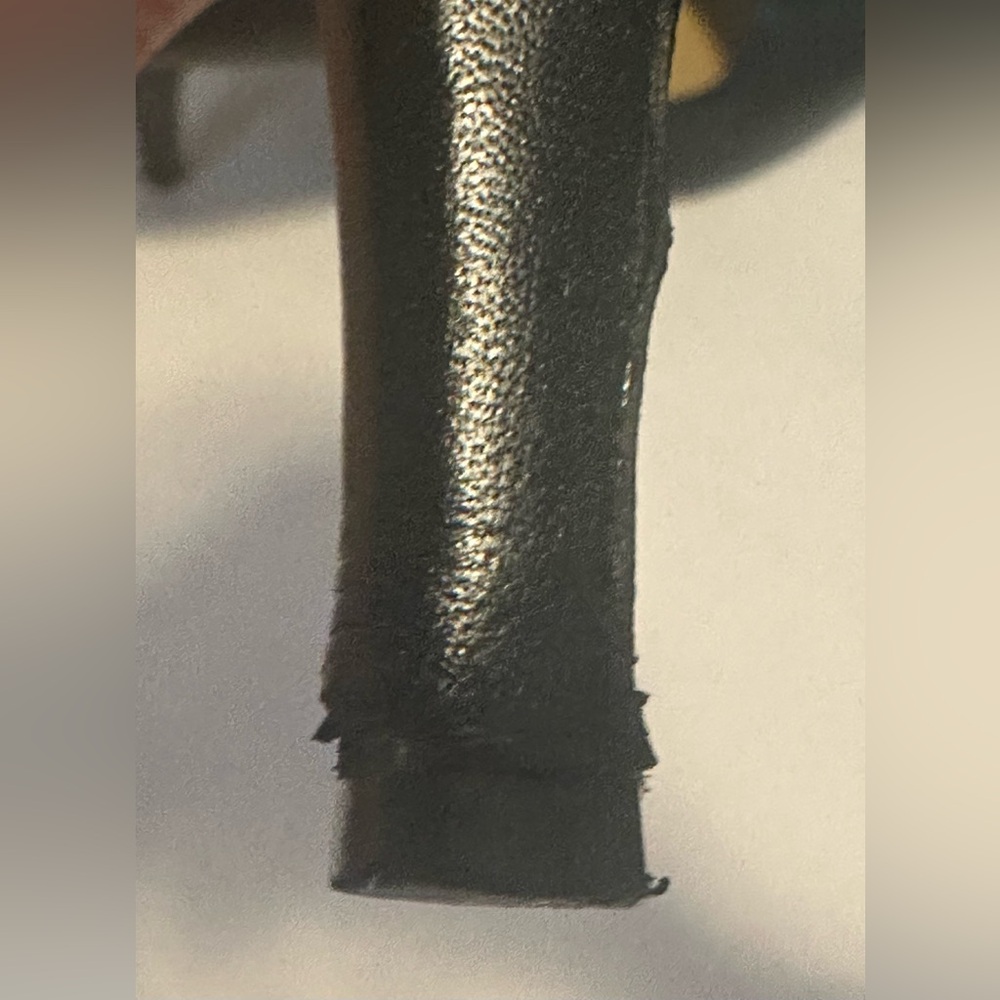 Michael Kors Black Heels Classic Leather Pumps - Picture 8 of 9